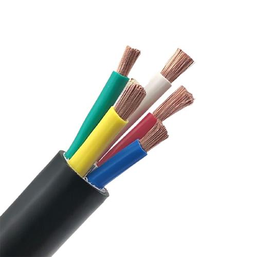 国昌 电缆 vvr 5*6平方 五芯国标软铜芯护套电力电线电缆 米